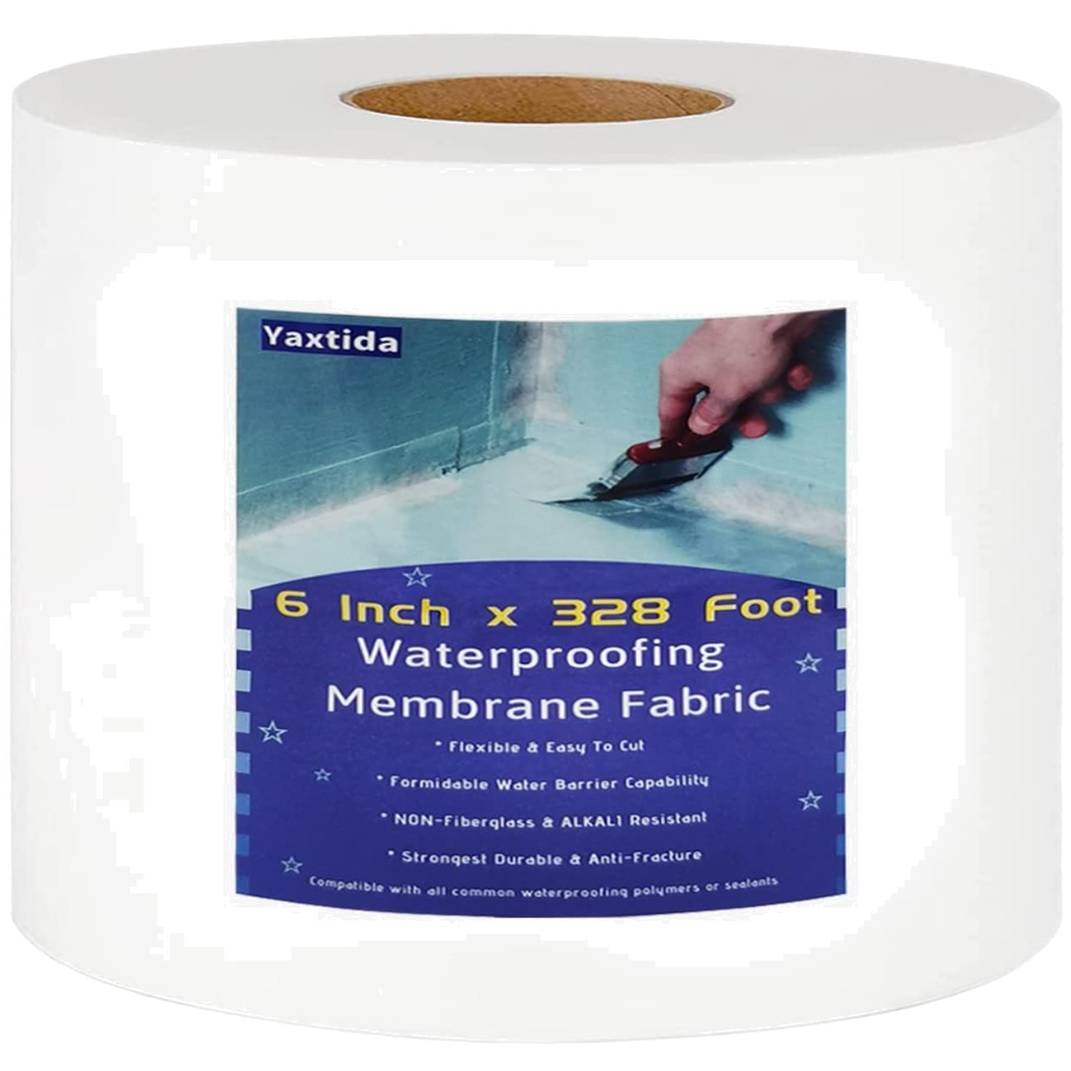 High Compatibility Fiberglass Fabric for Waterproof Coatings