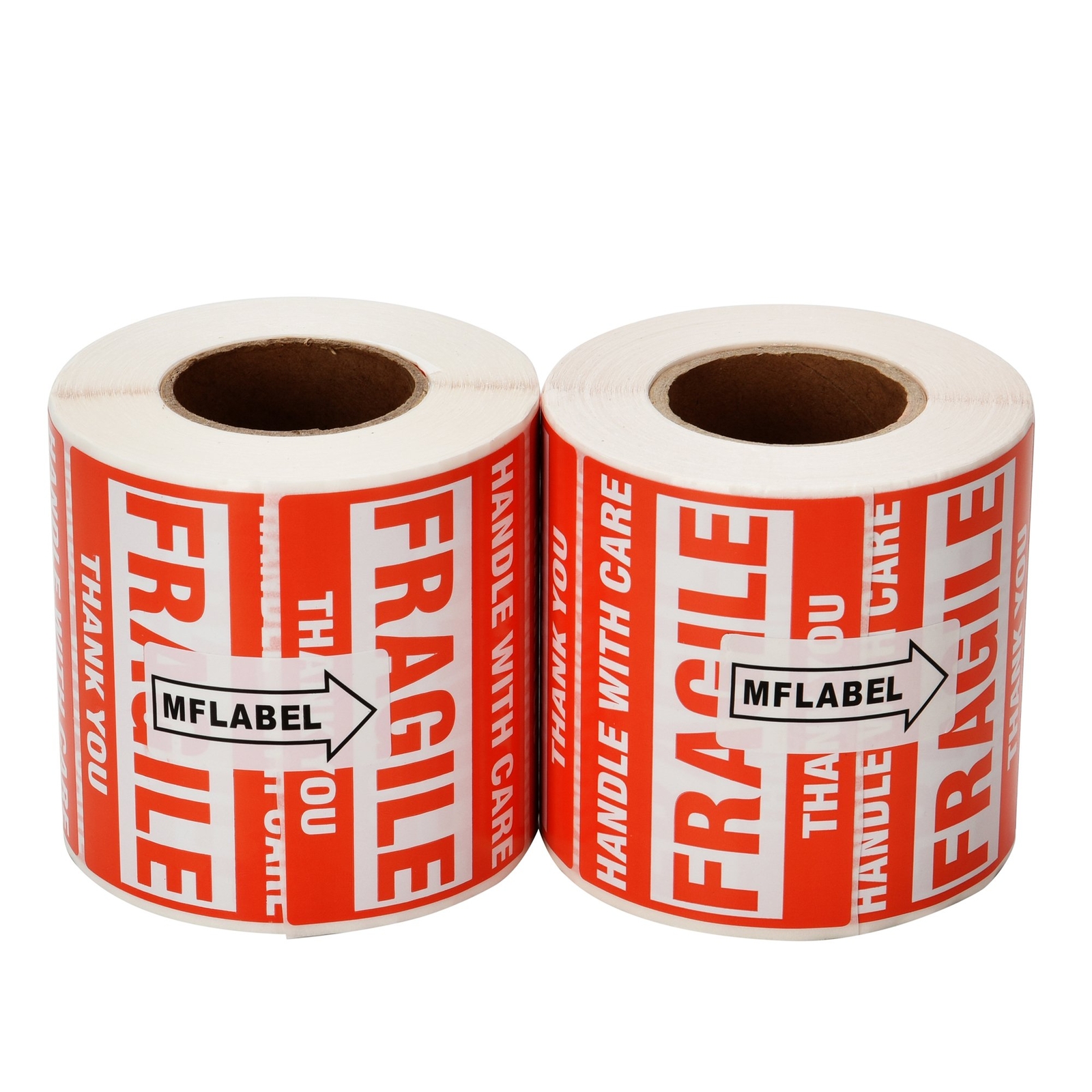 8 Rolls 500/Roll 2 x 3 Fragile Stickers Handle with Care Shipping Mailing Labels