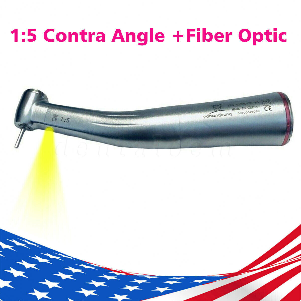 Bien Air Style CA 1:5 L Electric High Speed Dental Handpiece Optic Fiber 1:5