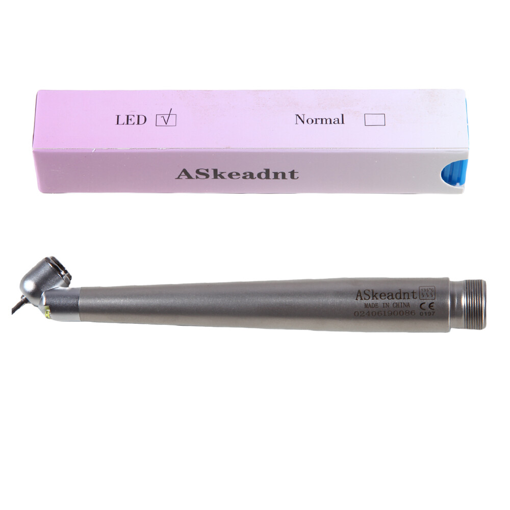 45 Degree LED E-generator Dental High Speed Handpiece Push 2 Hole for NSK AC2