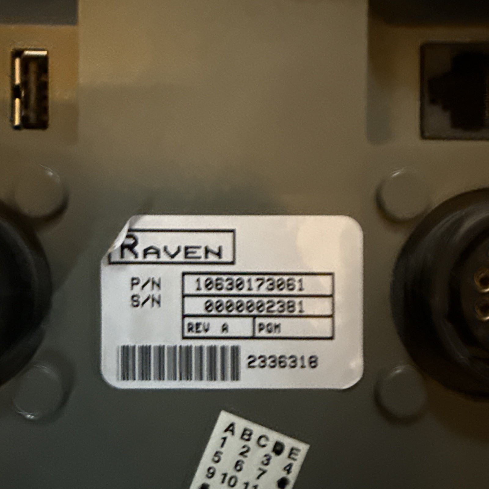 Raven Viper Pro Case IH Branded (P/N: 1-063-0173-061)