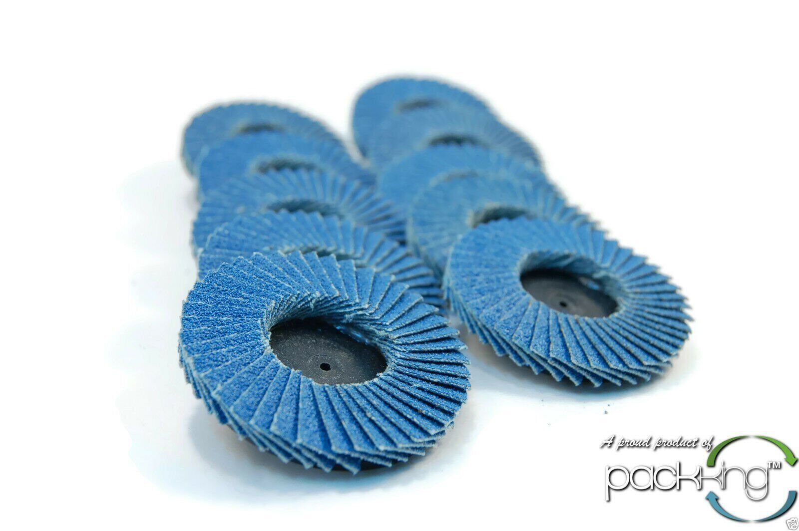 (10pk) 2″ Inch Flap Sanding Disc Type R Quick Change Twist Lock (CHOOSE GRIT!)