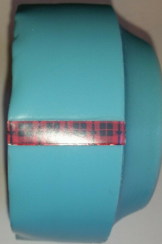 Vinyl Plastic Tape, 1.25 in x 36 yd, Custom Width, 5 mil, 1 roll