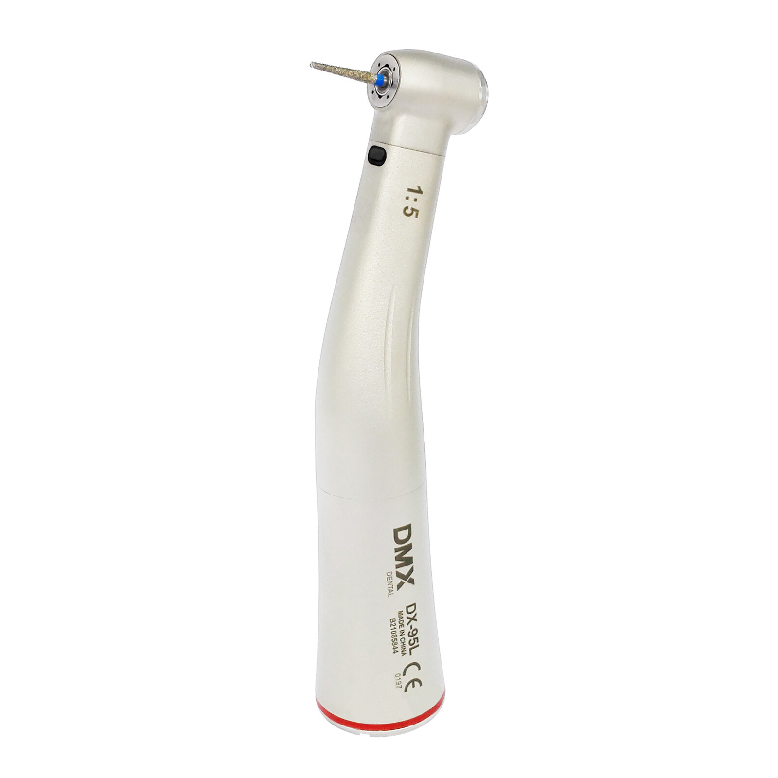 NSK Style Dental 1:5/1:4.2/1:1 Fiber Optic LED Contra Angle Low Speed Handpiece