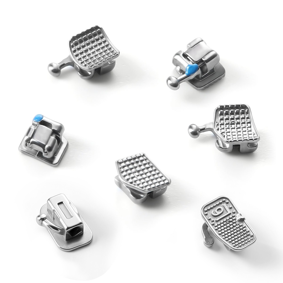 Dental Orthodontic Brackets Brces 1st buccal tube Self Ligating ROTH/MBT 0.022