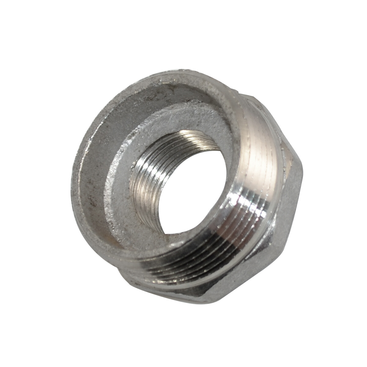 1-1/2“ to 3/4″ NPT threaded SS304 HEX Reducing bush Pipe Reducer Fitting Adapter