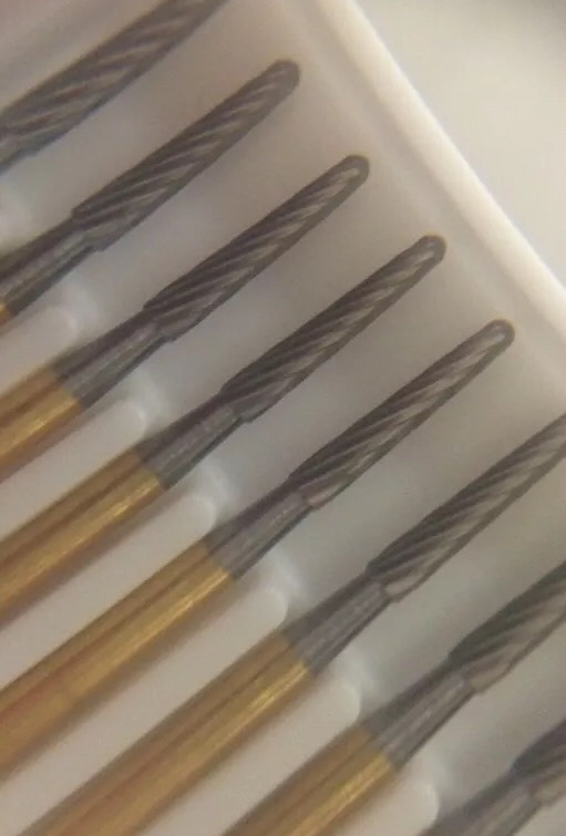 7664 5 pk trimming & finishing FG carbide dental Burr 1.60mm Individually Pk