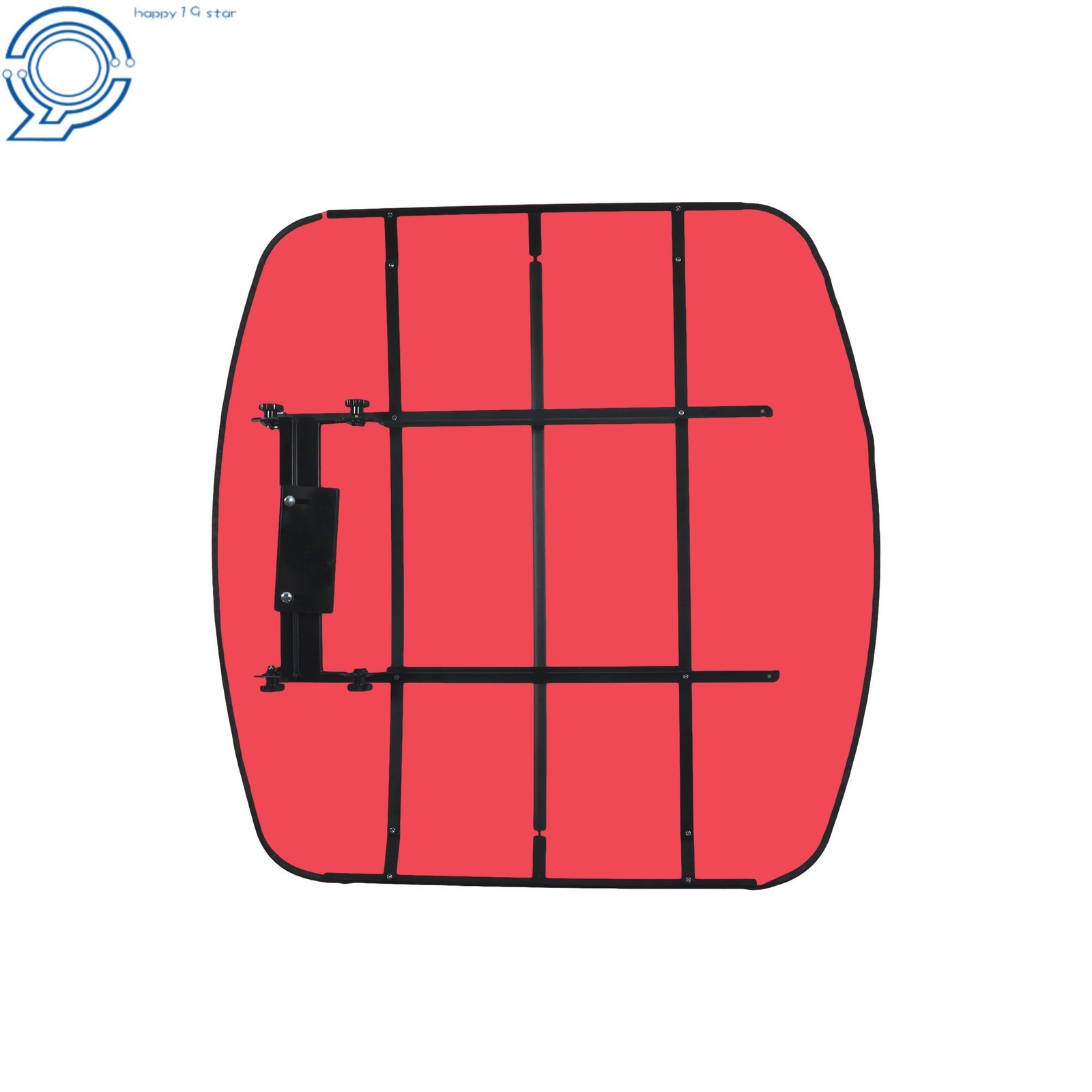 Red Universal Tuff Top Tractor Canopy 52″ X 52″ For ROPS 2″ x 2″ or 2″ x 3″