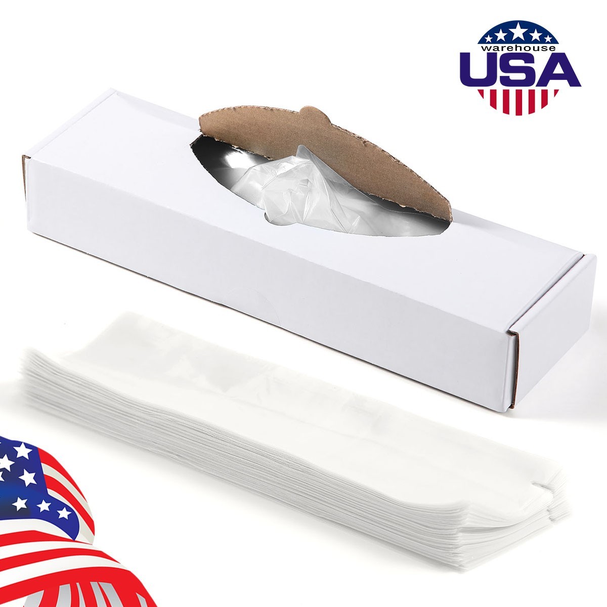 500PCS Dental Air Water Syringe Sleeves Plastic Covers Protective Barrier Clear