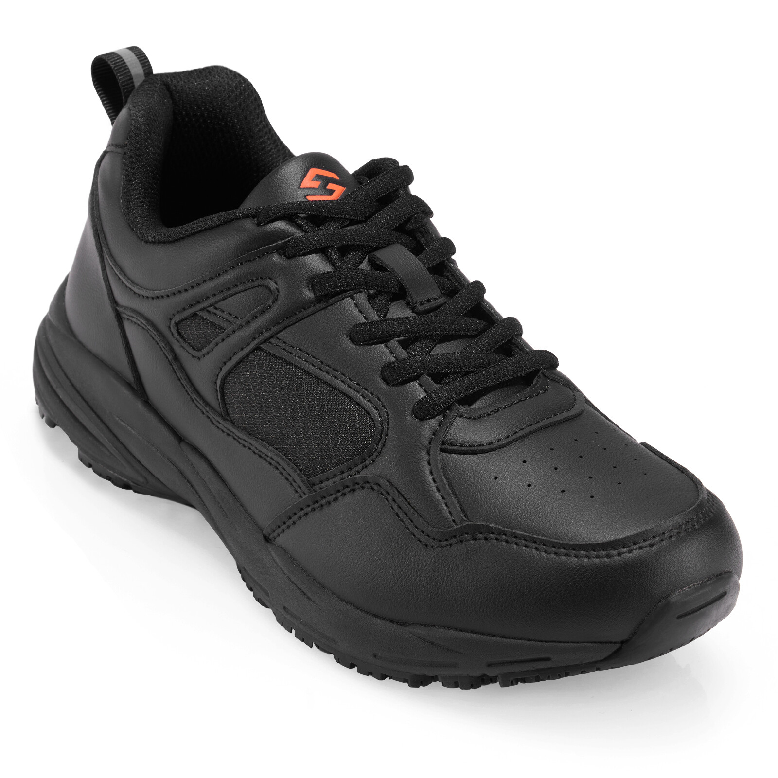 HISEA NINGO Men’s Slip Resistant Work Shoes Chef Kitchen Oil Resistant Sneakers