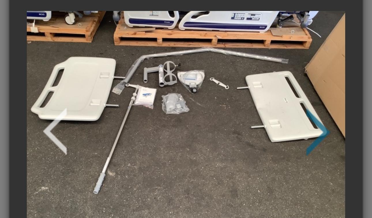 Arjo Citadel Patient Care Hospital Adaptable Therapy System Beds ArjoHuntleigh