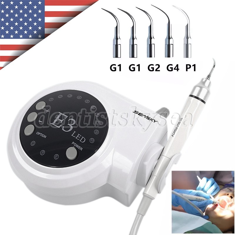 Dental Digital Control Ultrasonic Scaler with LED Detachable Handpiece VRN-A8