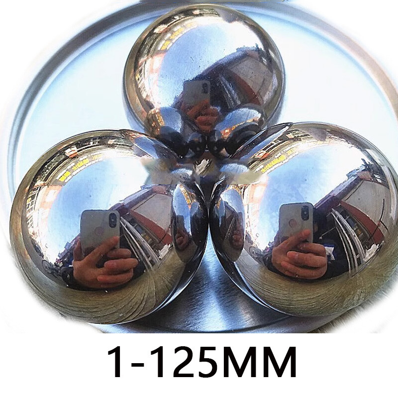 304 Stainless Steel Ball Dia 1mm-125mm High Precision Bearing Balls Smooth Ball