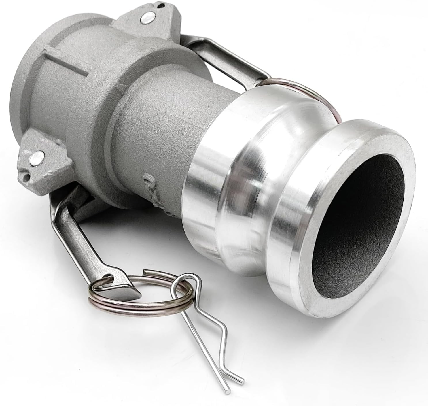 Type DA1520 Aluminum Camlock Fitting 1.5 Inch Female x 2 Inch Male Coupling