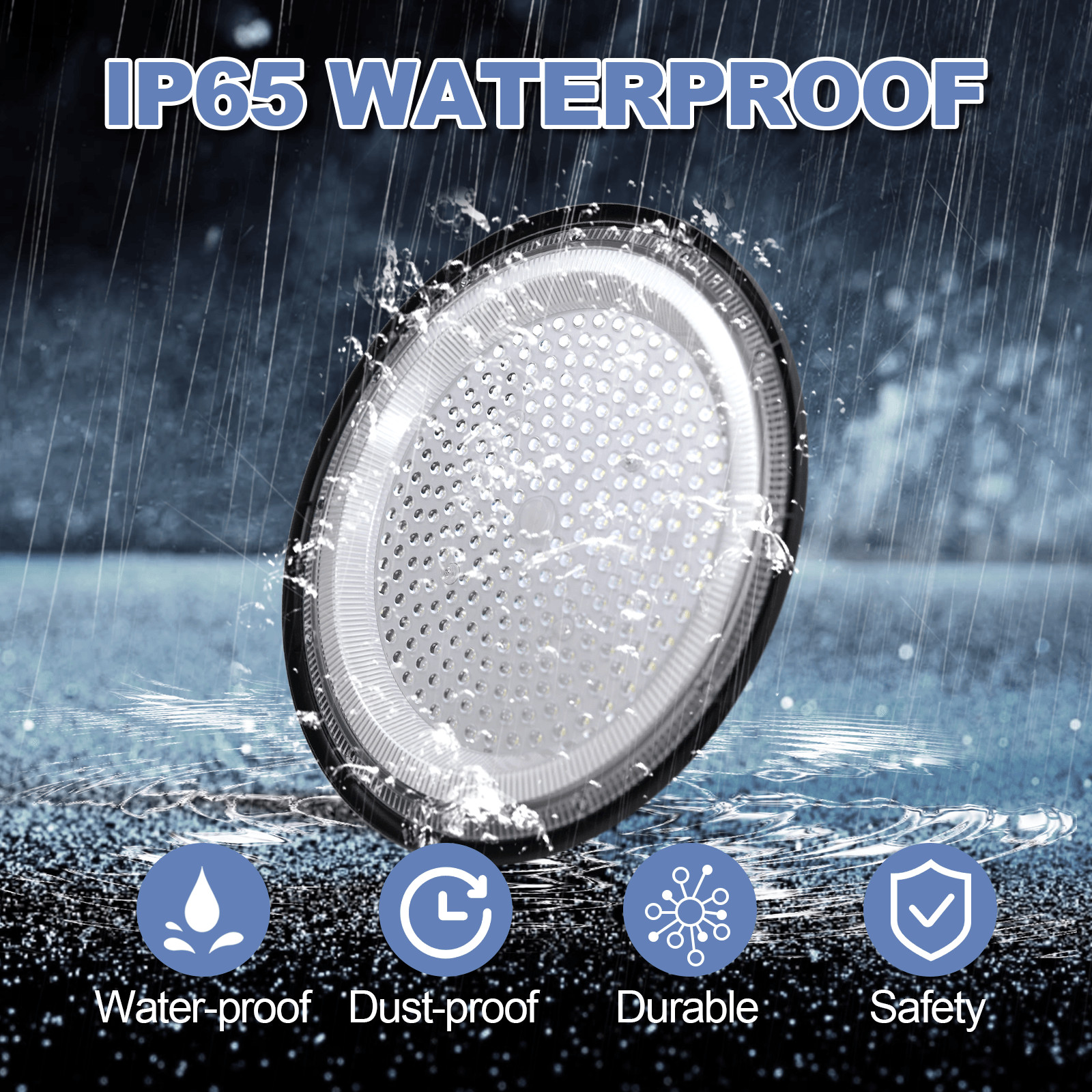10 Pack 300W UFO LED High Bay Light Shop Industrial Commercial Factory Warehouse