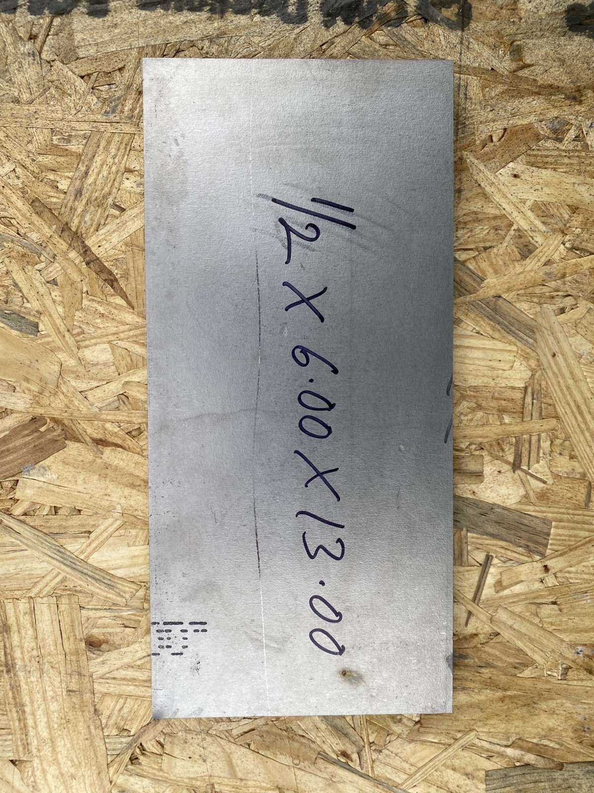 Titanium Plate 6.00 ”X 13.00 ”X 1/2”THK 6AL-4V Grade 5