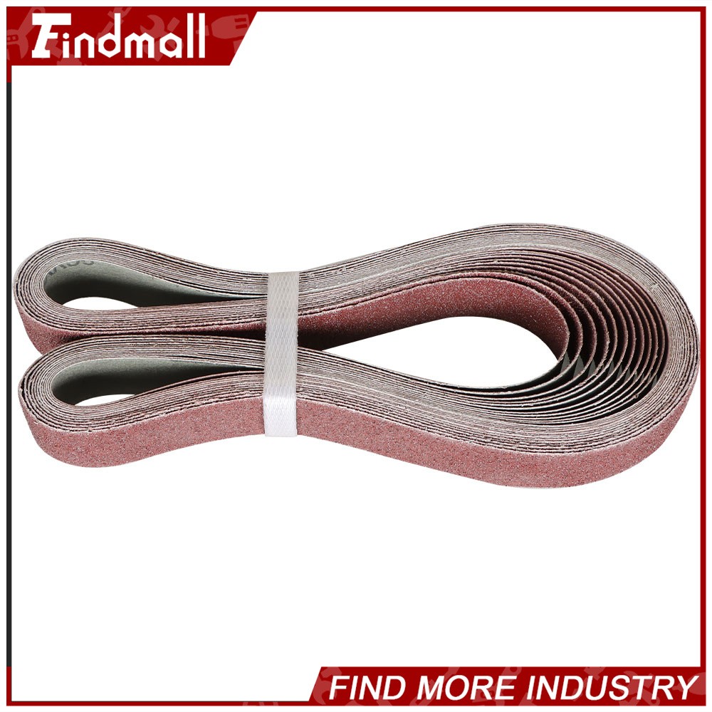Findmall 12 Pack 1″ x 42″ Sanding Belts 60 80 120 150 240 400 Grits Belt Sander
