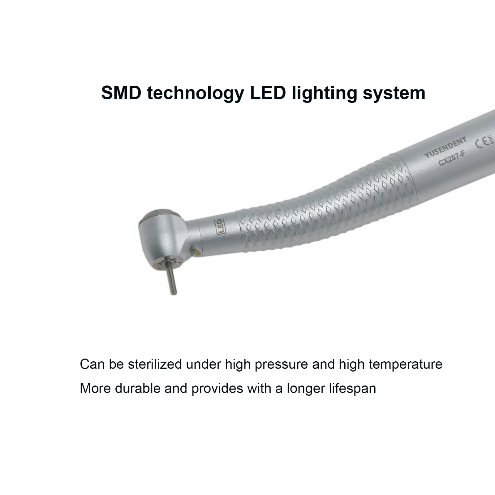 US COXO Dental E-Generator LED Self-Power High Speed Turbine Handpiece NSK 4Hole
