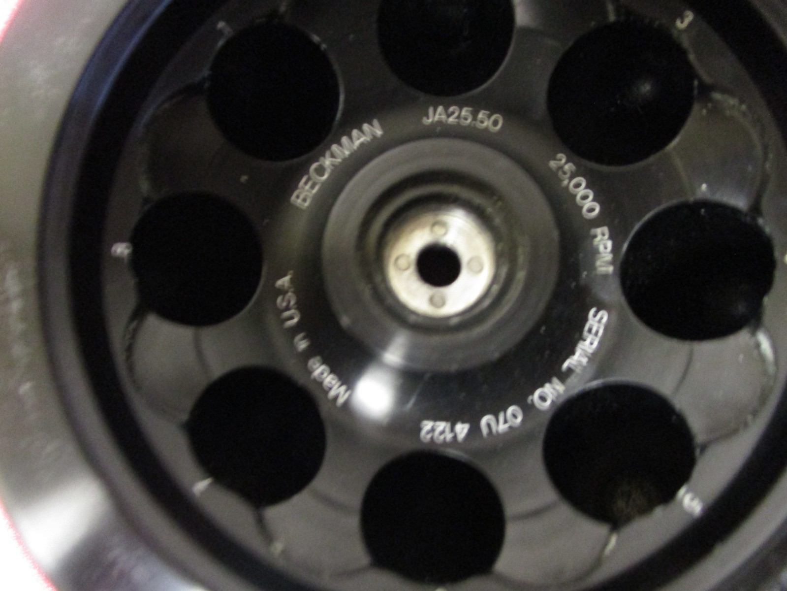 NEW! Beckman Coulter J Series Instruments JA-25.50 Rotor- 25,000RPM