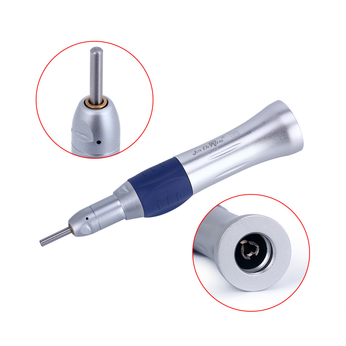 Dental Slow Low Speed Straight Handpiece 1:1 Nose Cone E-type HP