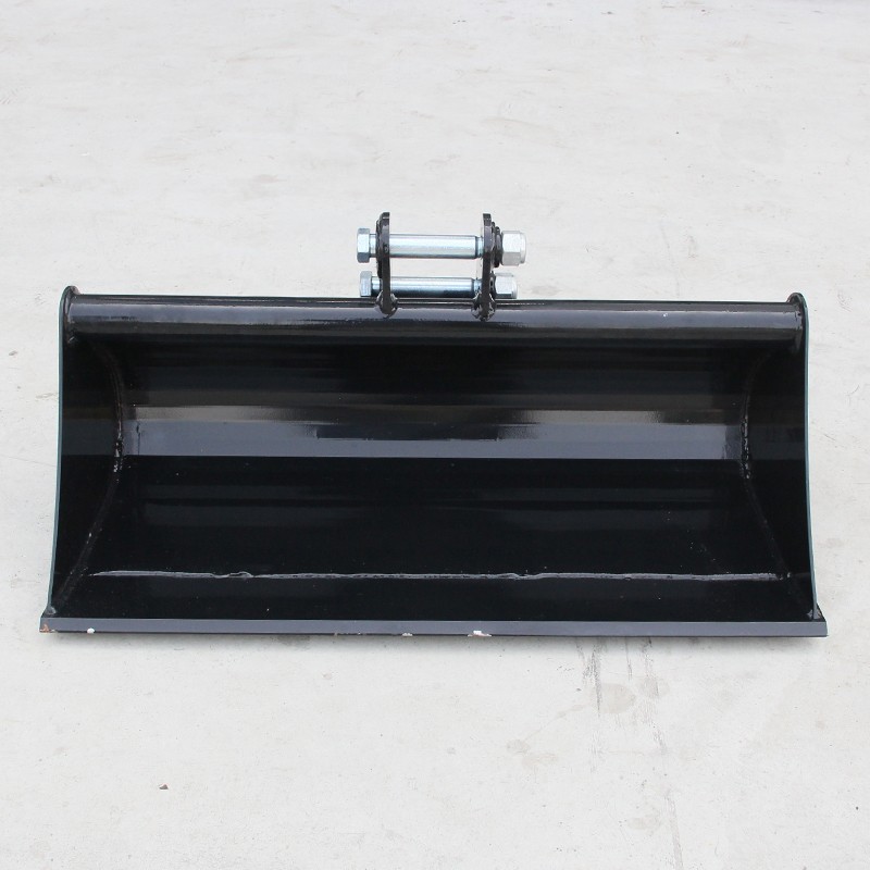 Upgrad 800mm Plain Bucket Attachment For Mini Excavator 0.8ton-1.5 ton with Pins