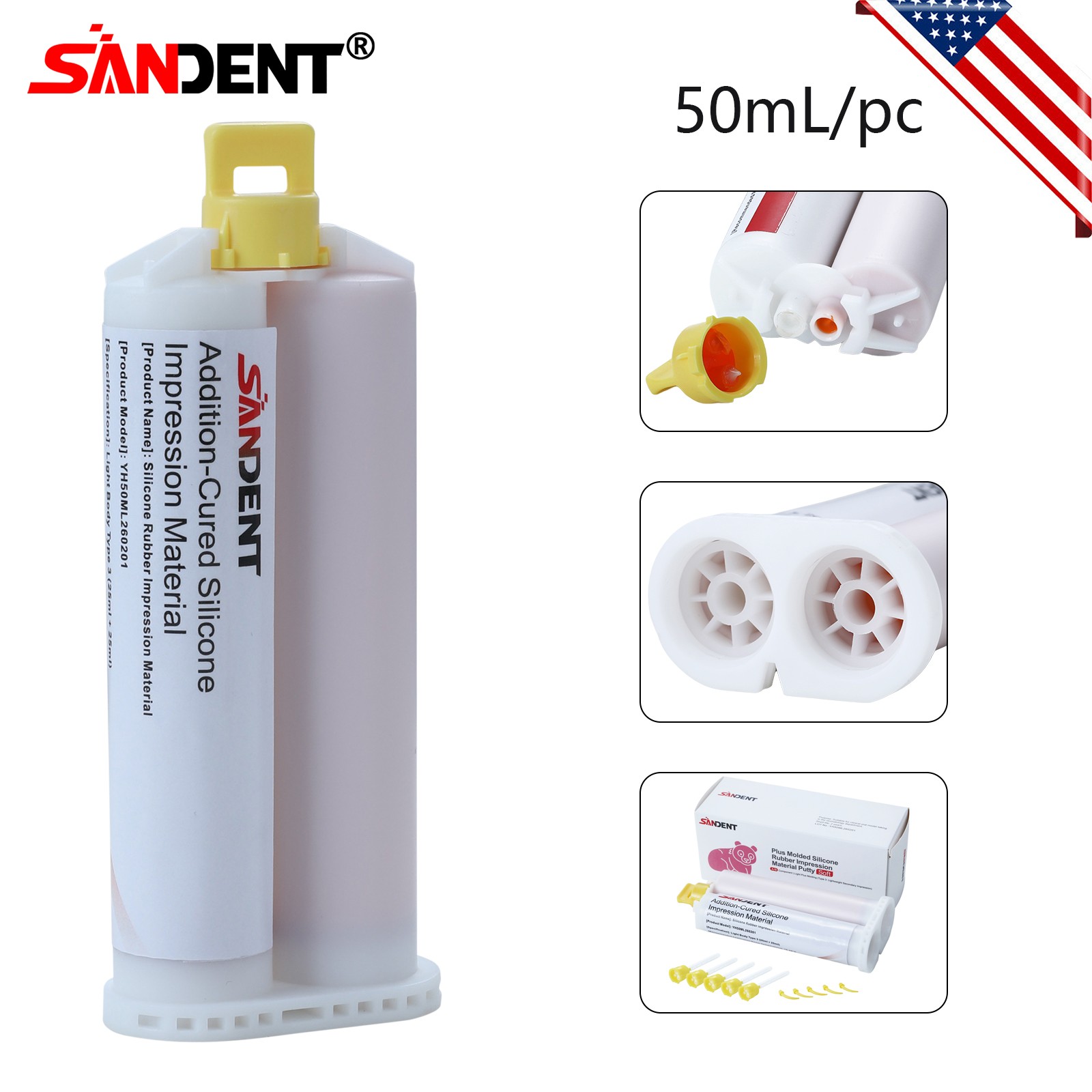 10*NSK Style Dental Low Slow Speed Contra Angle 4Hole Air Motor Handpiece Silver