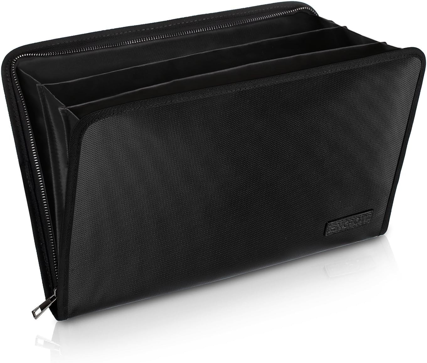 Durable Waterproof Document Pouch with Fireproof Features and Zipper Closure