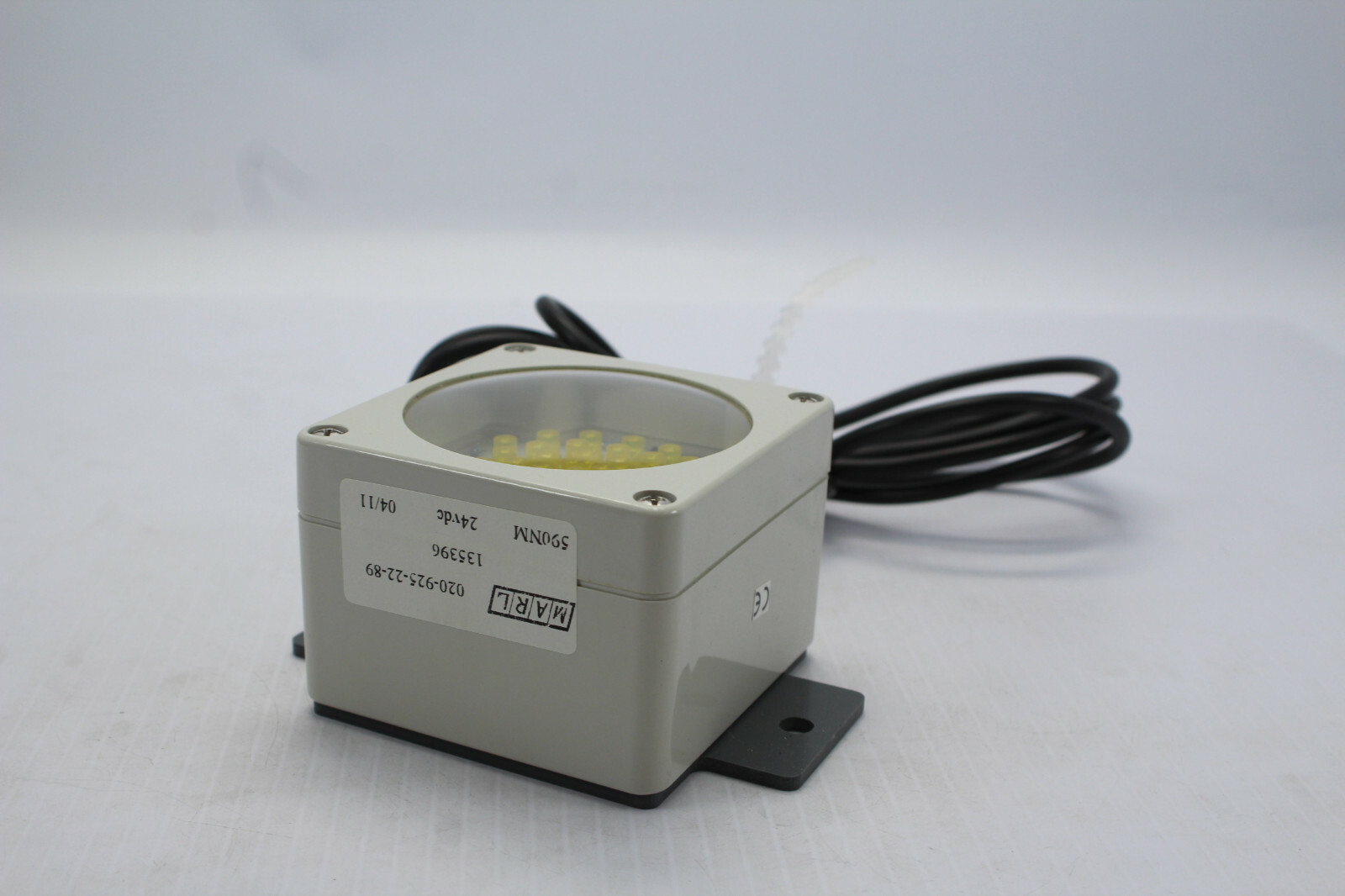 Marl 020-925-22-89 24V Yellow 590 nm 45 LED Moisture Proof Cube Illuminator New