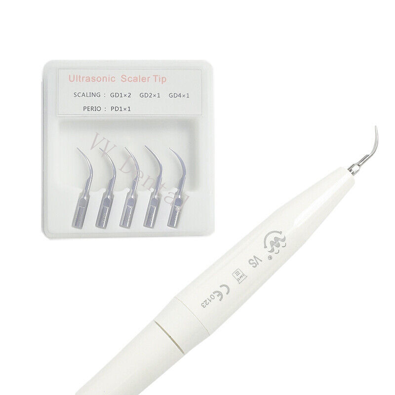 Dental Ultrasonic Scaler Machine 2 Bottles Handpiece Tips Fit DTE Satelec SK-D1