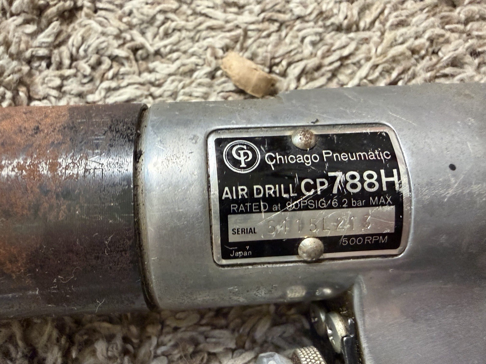 Lot Of 3 ~ Chicago & Central Pneumatic Air Drills