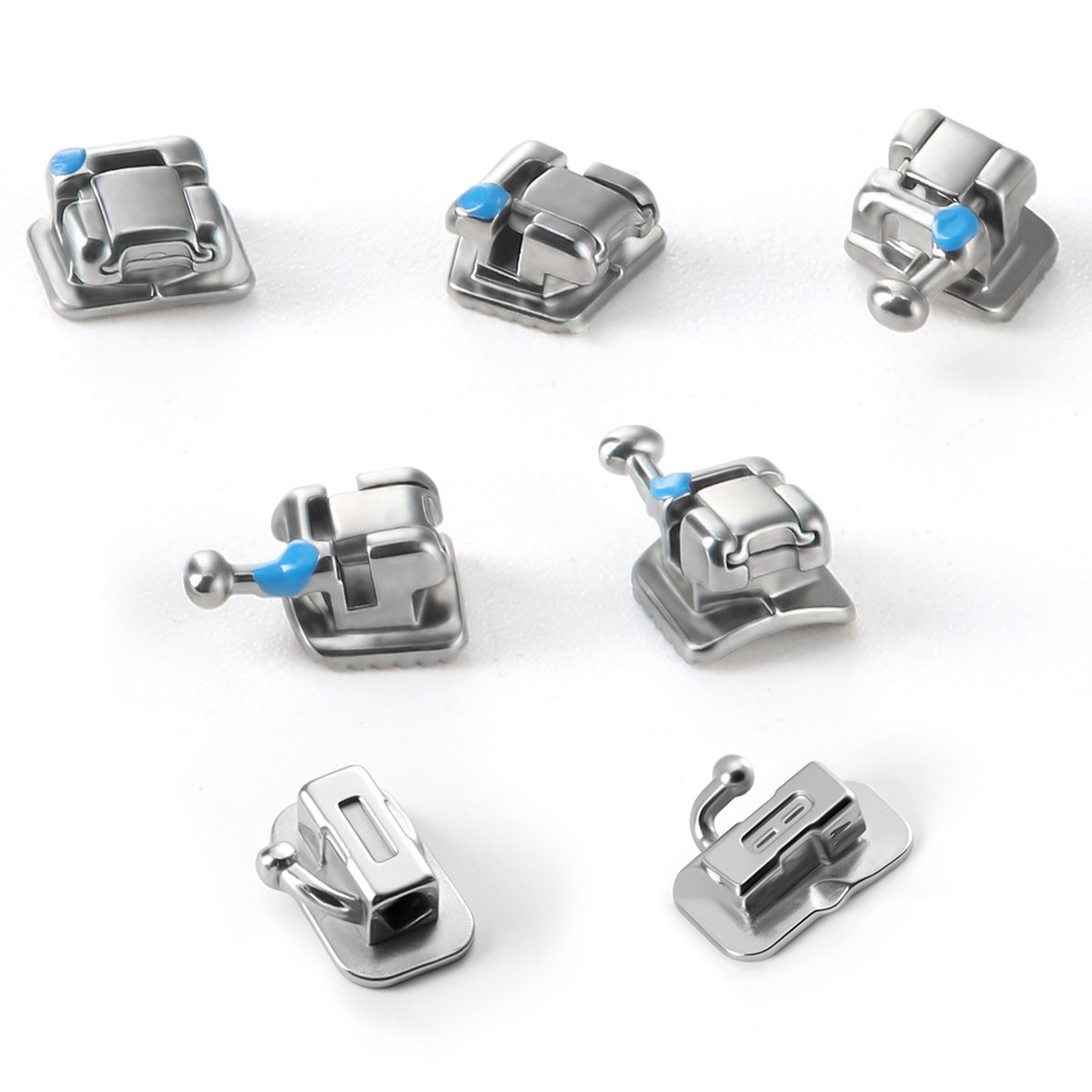 Dental Orthodontic Brackets Brces 1st buccal tube Self Ligating ROTH/MBT 0.022