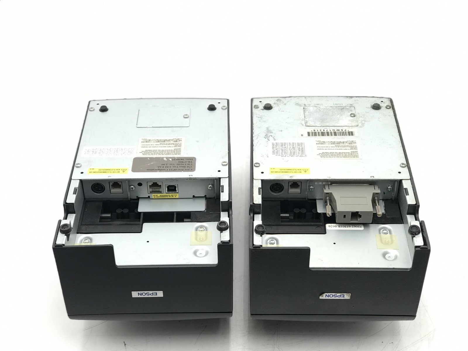 Lot of 2 Epson TM-U220B M188B Ethernet Dot Matrix POS Receipt Printer