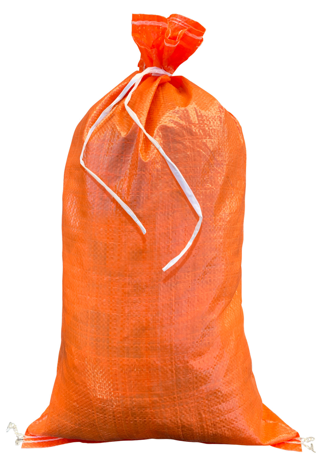 Sandbags – 10 Orange – Empty Sand Bags for Flood – Sandbag Bag Poly by Sandbaggy