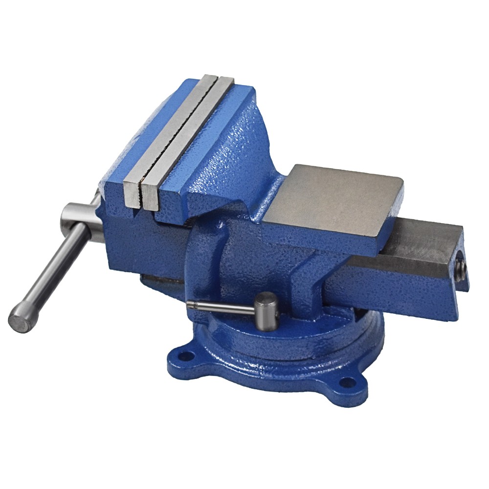 6″ Mechanic Bench Vise Table Top Clamp Press Locking Swivel Base Heavy Duty