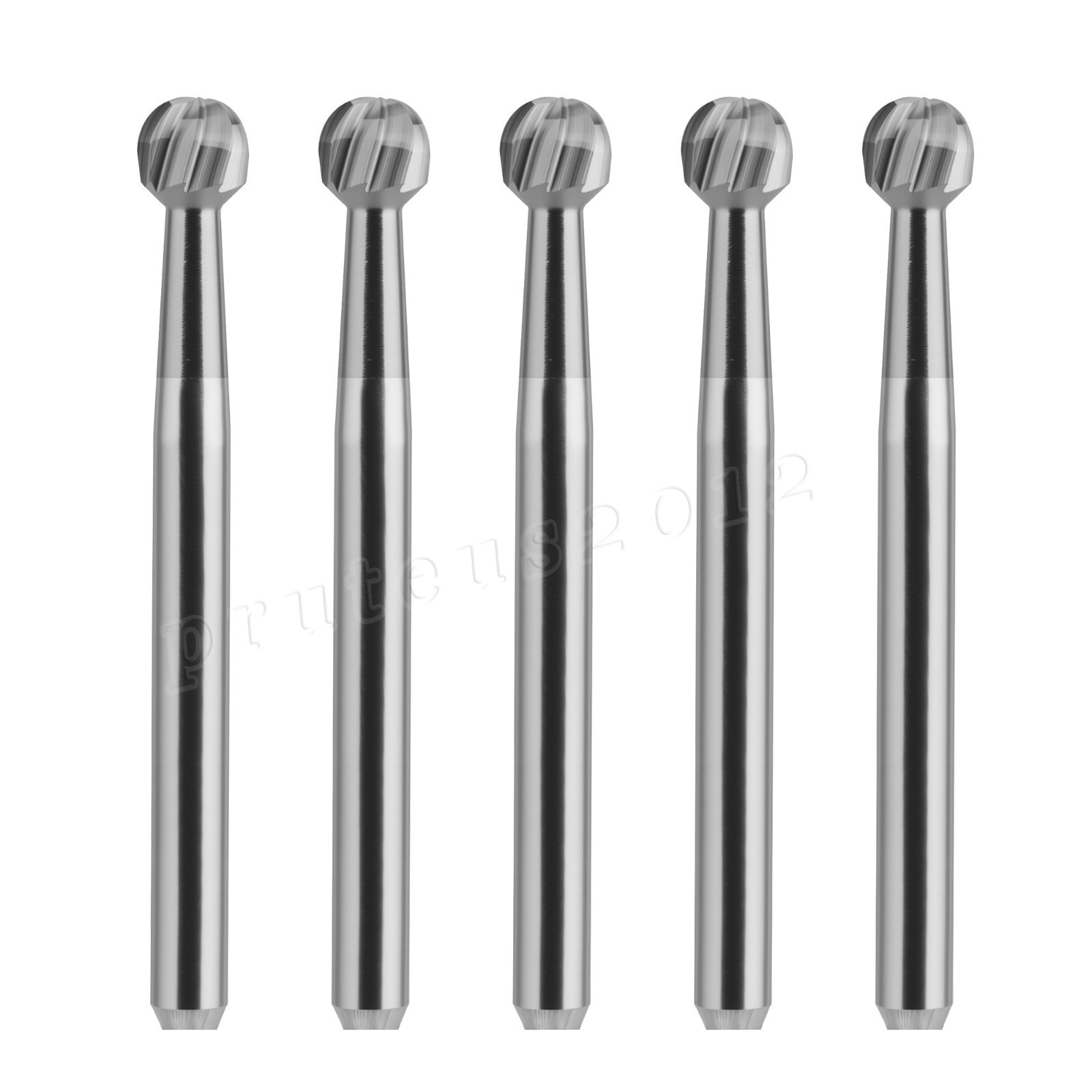 Dental Operative Carbide Burs Round Friction Grip FG 1 -5 High Speed 19mm