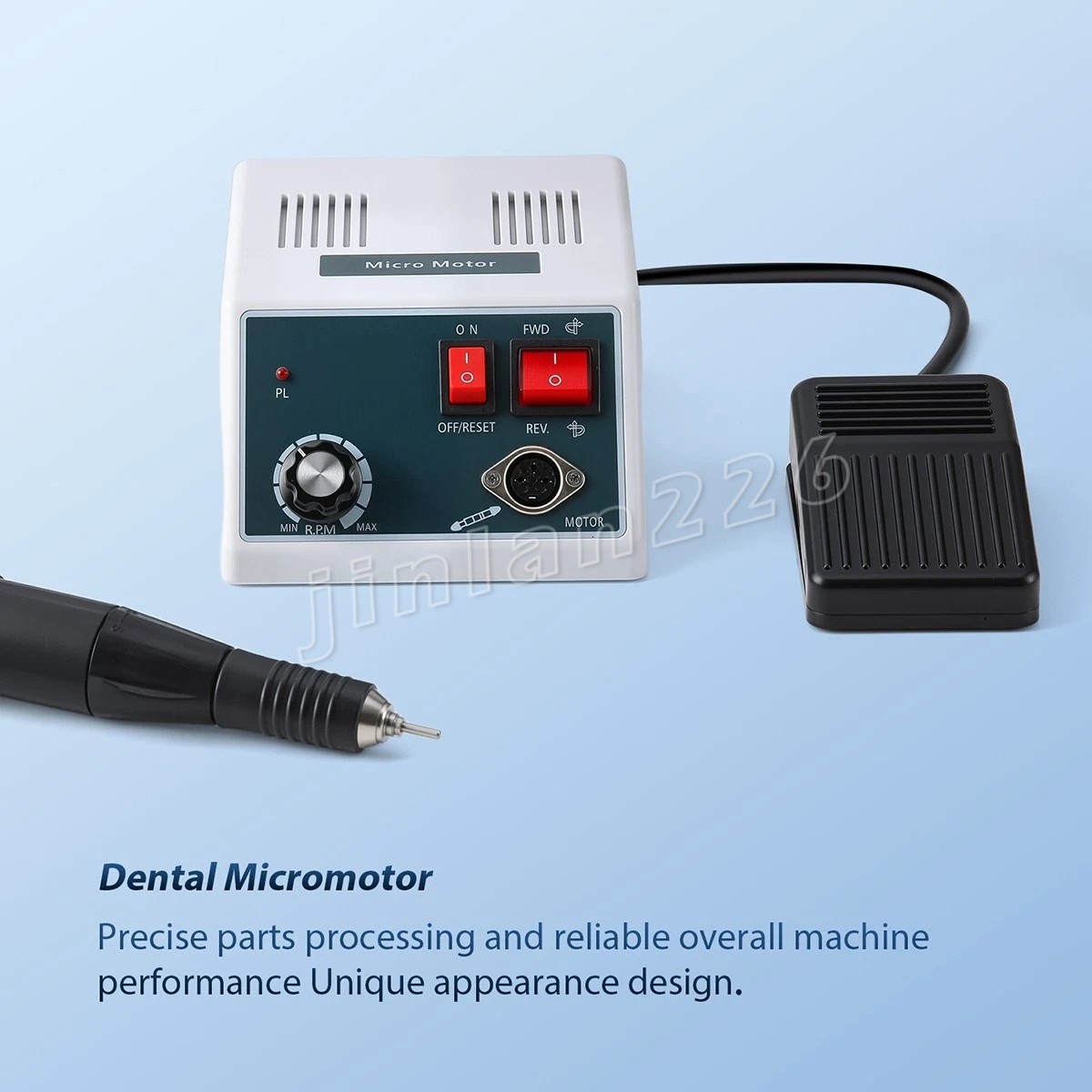 Dental Lab Marathon Electric Micromotor Polishing Unit + 35K rpm Motor Handpiece