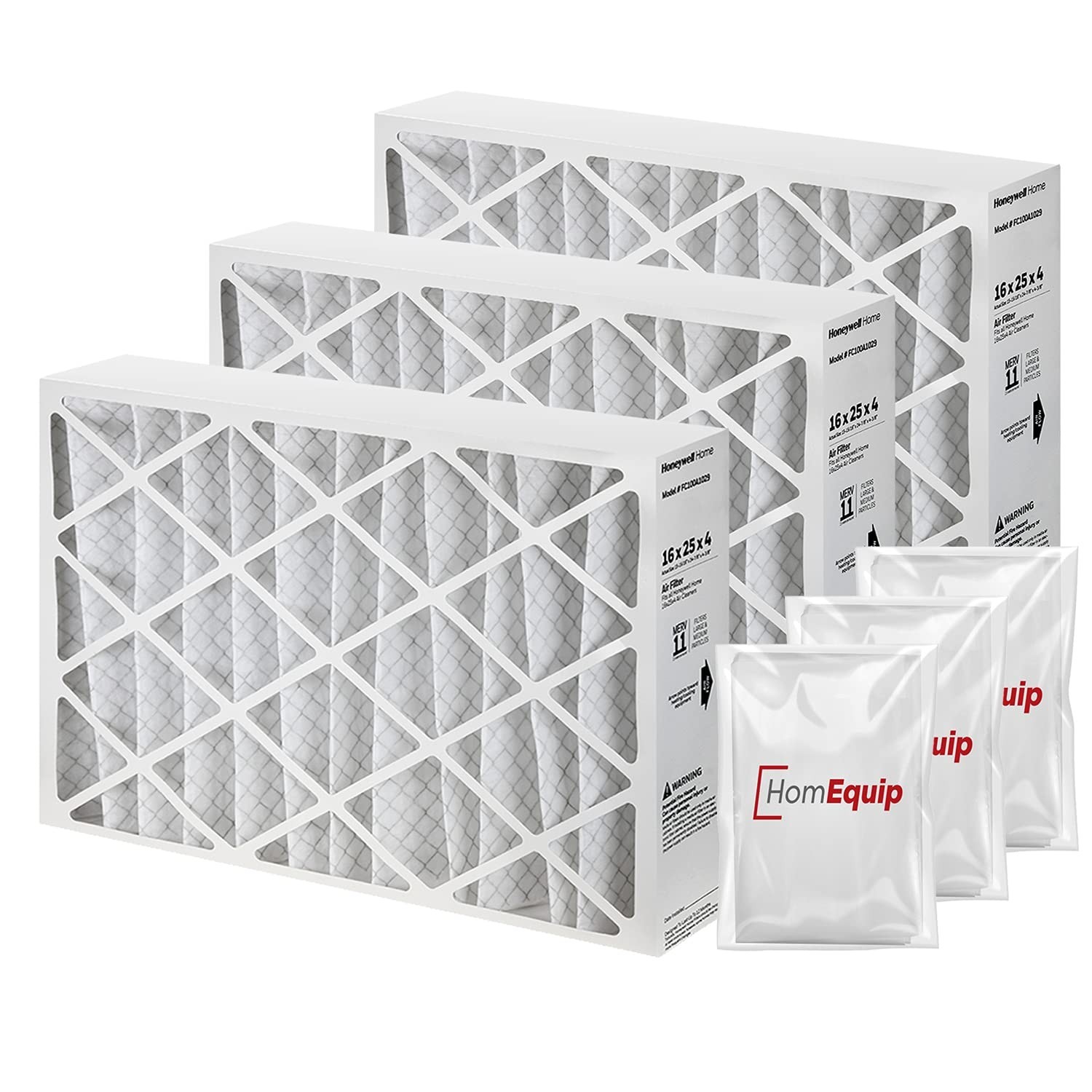 Furnace Filters 16x25x4 – HVAC Air Filter Replacement FC100A1029 Merv 11 with…