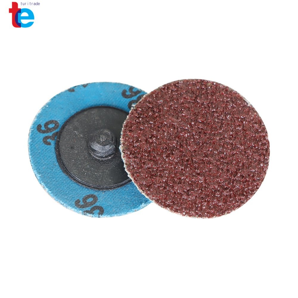 Quick Change Sanding Disc 2″ Roll Lock Die Grinder 36 60 80 120 240 Grit 51 Pack