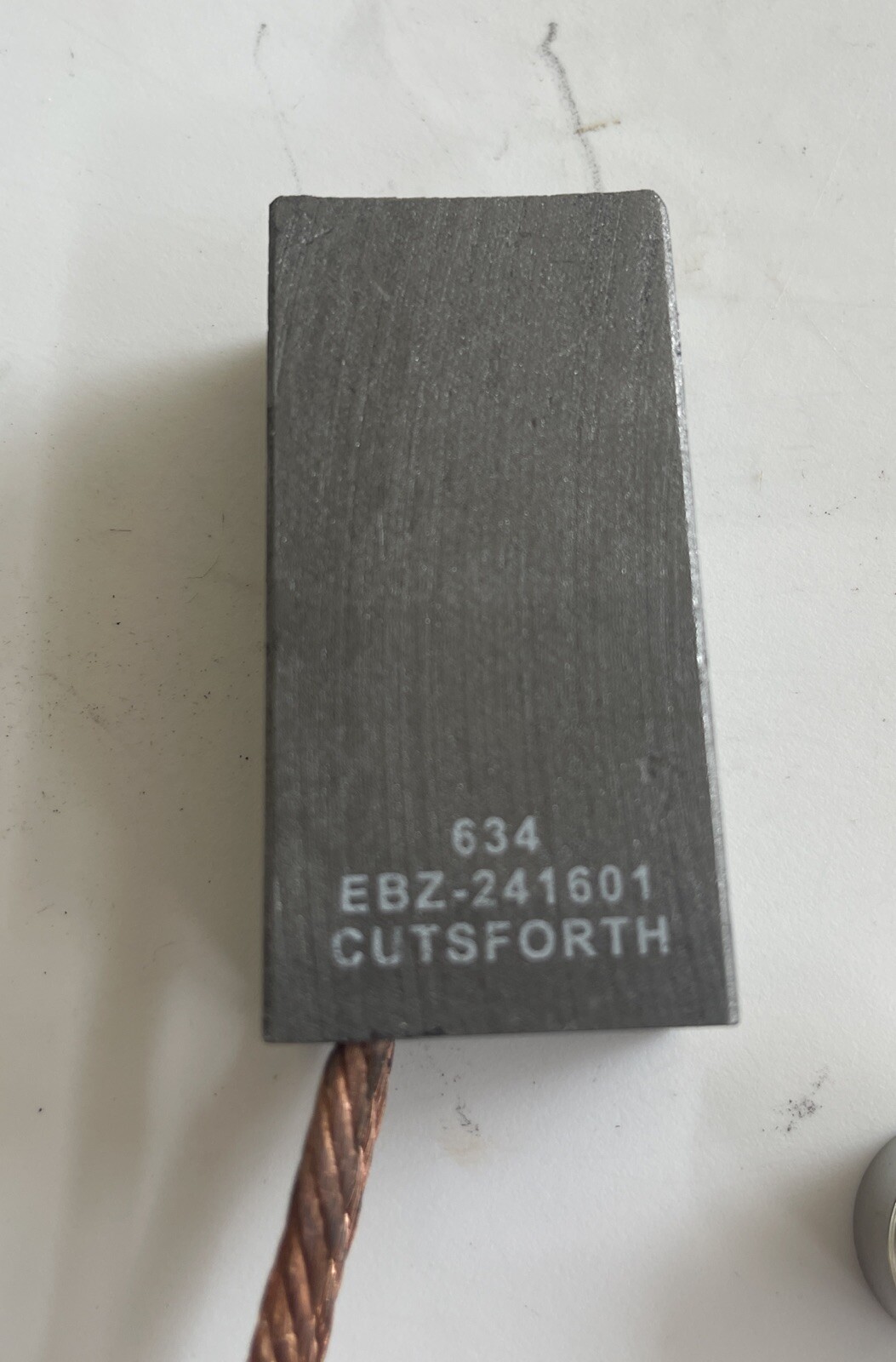 Single Cutsforth EBZ-241601 634 H3 Brush Motor