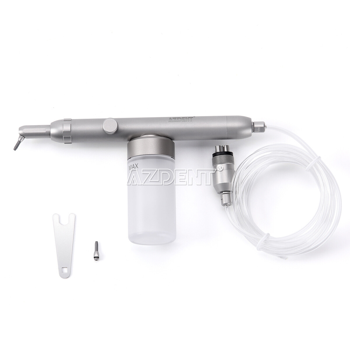 Dental High Low Speed Handpiece Kit 4 Hole /Alumina Microetcher Sandblasting Gun