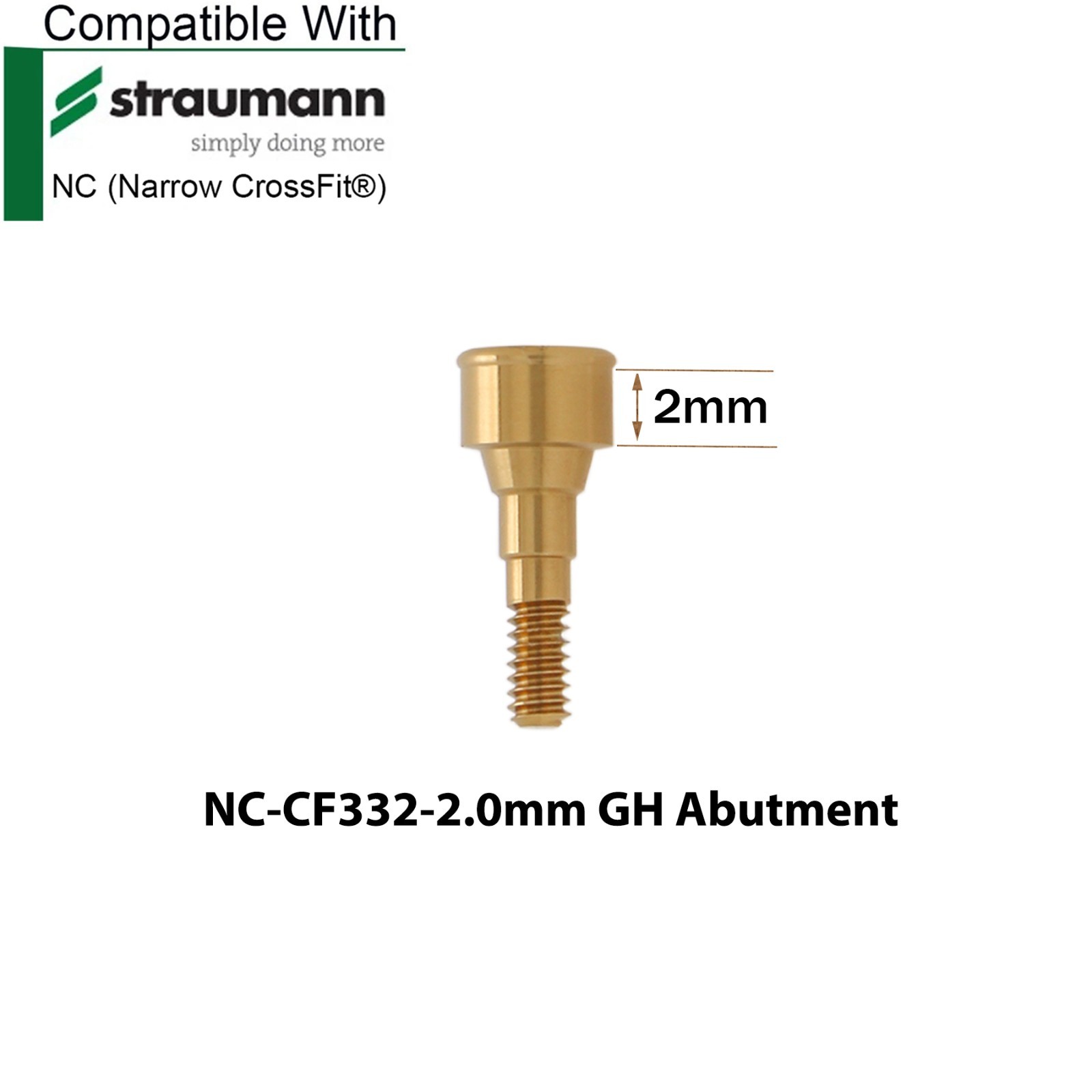 For Straumann ITI Dental NC/RC Locator Abutments & Healing Abutment Caps