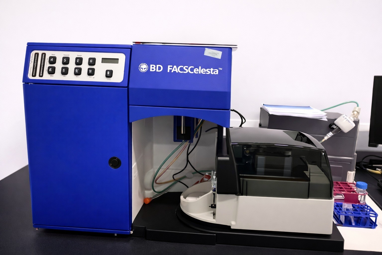 BD FACSCelesta Flow Cytometer Multicolor Cell Analyzer 3 Laser Configurtion