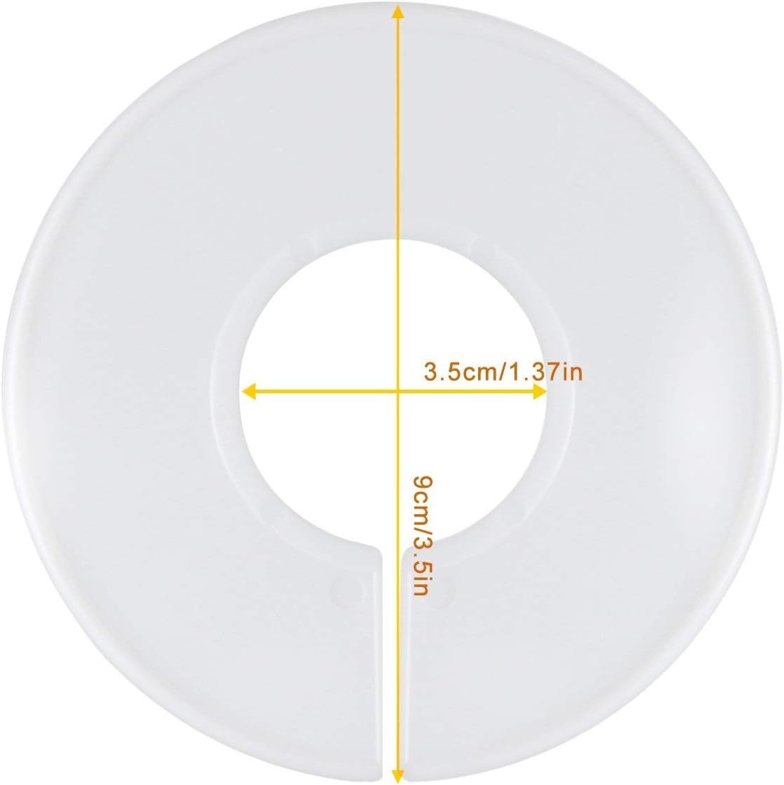 Durable 20 Pack Closet Size Dividers with Marker Pen for Neat Clothing Racks