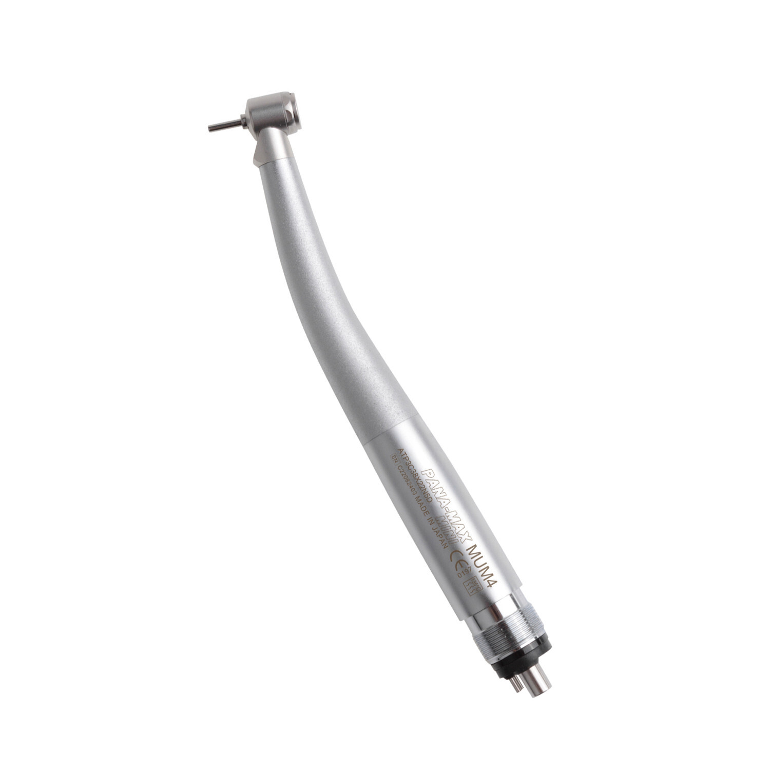 Dental LED High Speed Handpiece Mini Head Double LED Single Water Spray 4H US