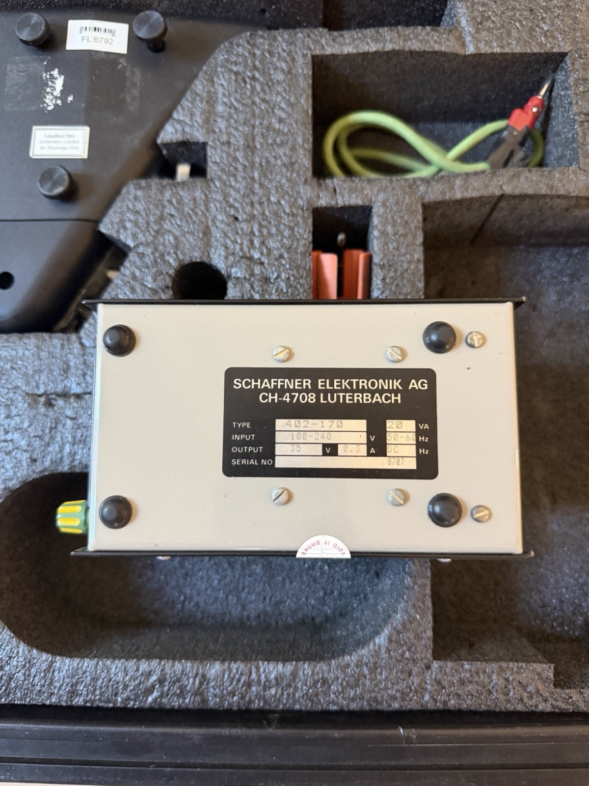 2 X Schaffner NSG432 Electrostatic Discharge Simulator with Accessories