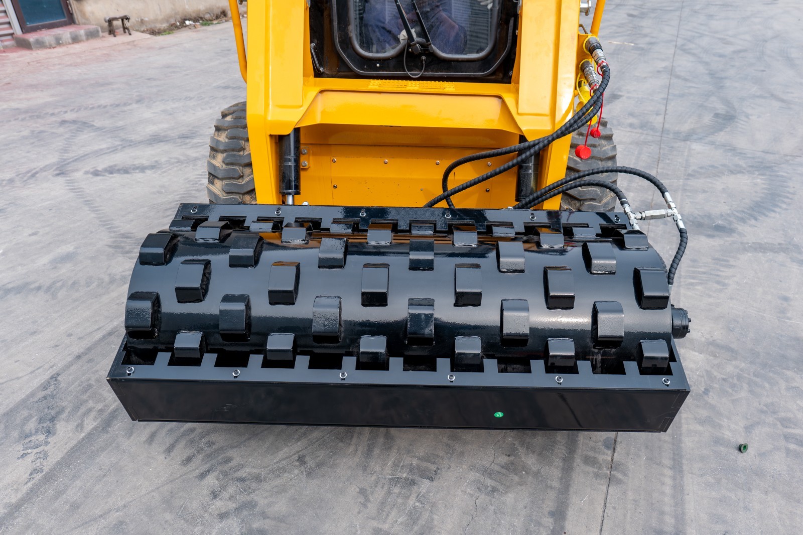60″ Vibratory Sheepsfoot Roller Compactor for Bobcat Skid Steer | Soil Roller