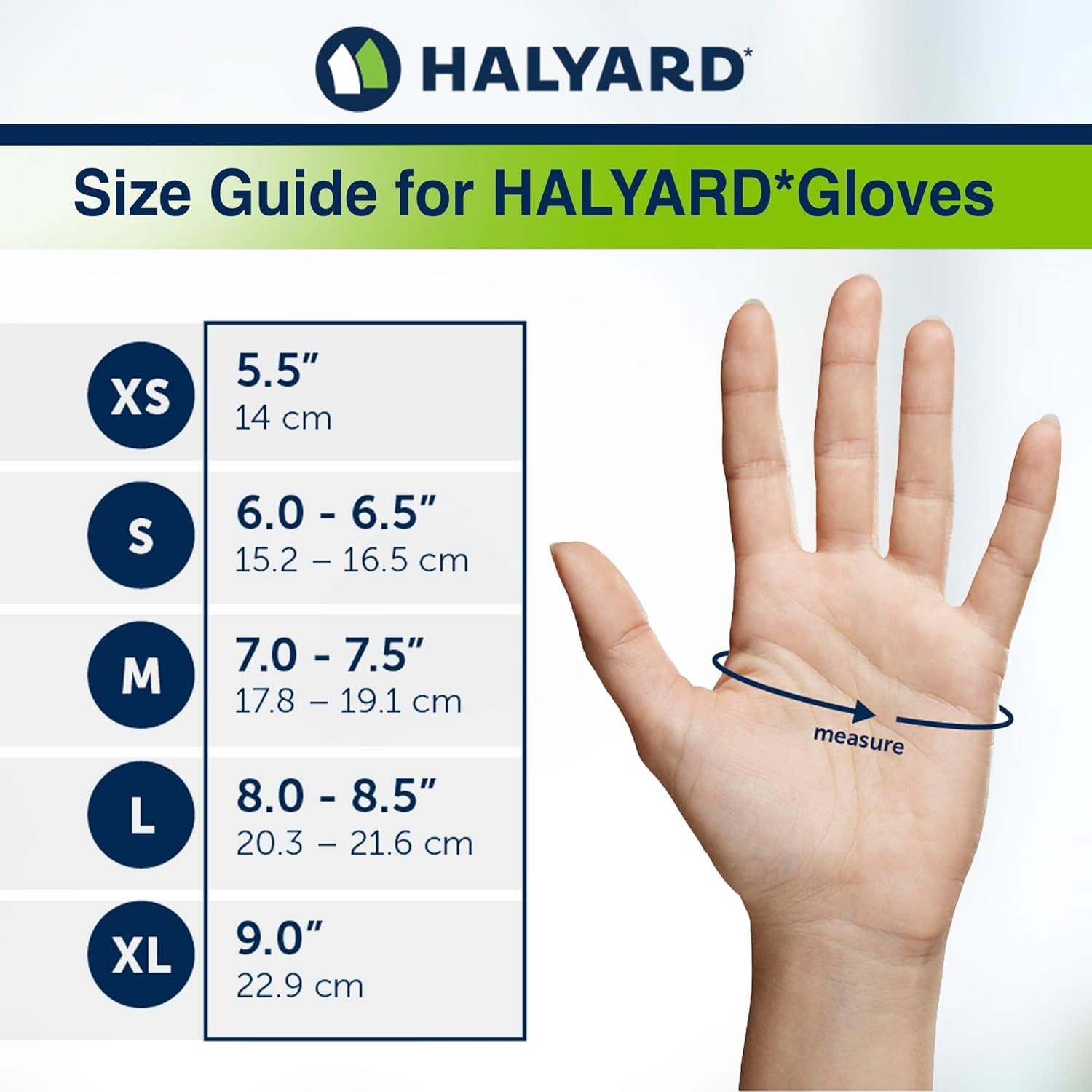 HALYARD STERLING 45271 Nitrile Powder-Free LARGE Exam Gloves Box of 100 Gloves