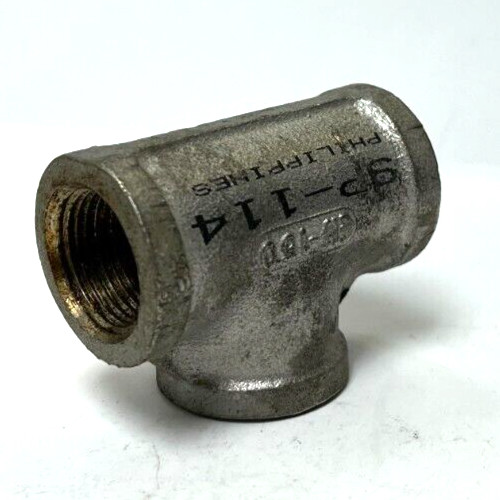TEE 3/4″ STAINLESS STEEL MADE IN THE PHILIPPINES LOT OF 3
