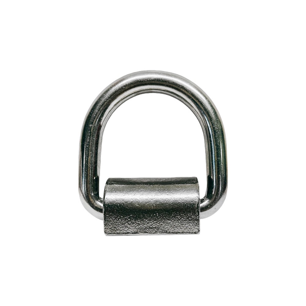SS T316 D-Ring Lashing Ring Tie Down Anchor 1/2″ for Safe and Secure Hauling,4Pc