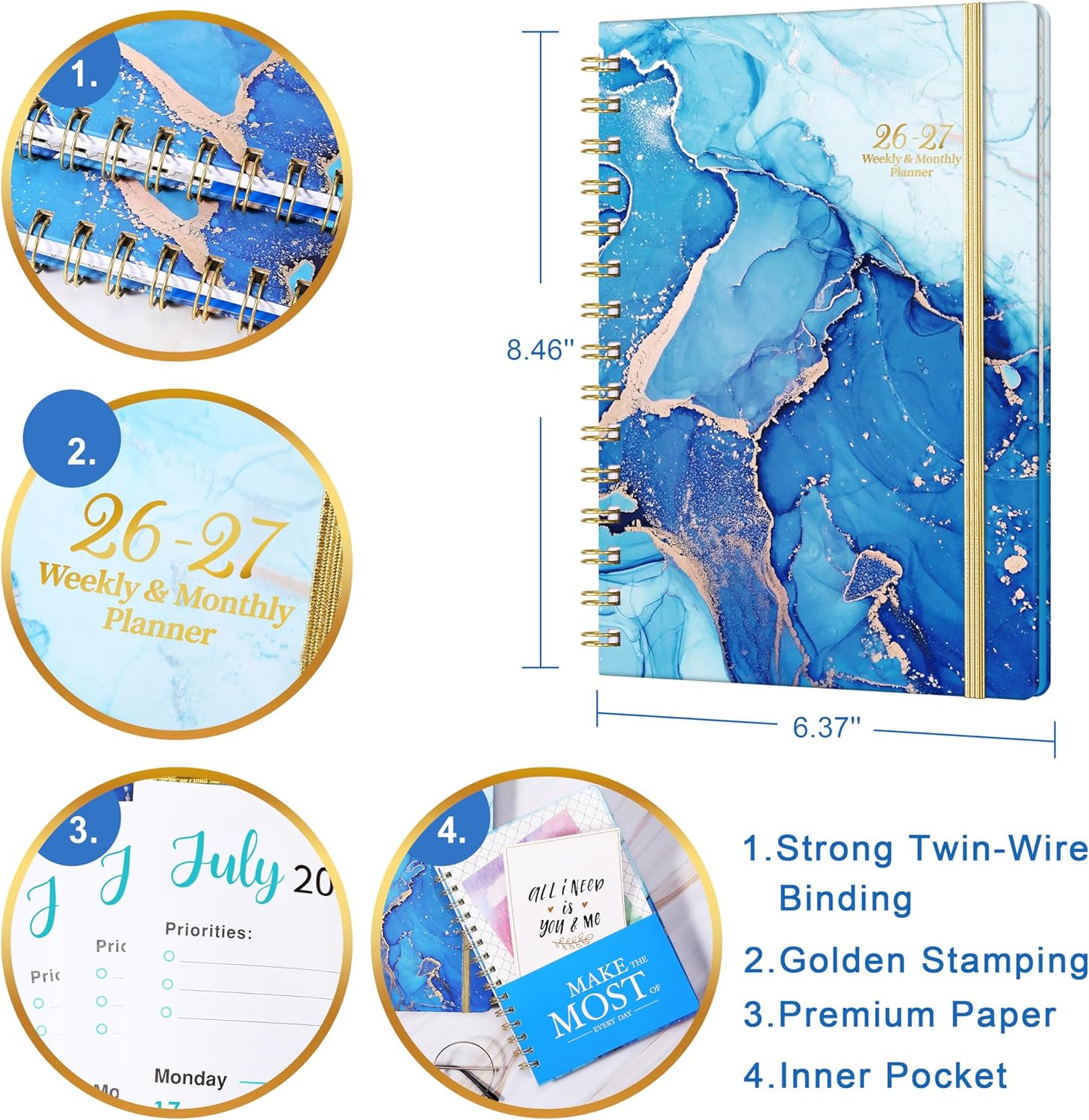 Planner 2026-2027 – Academic Planner 2026-2027, July 2026 – June 2027 Weekly and